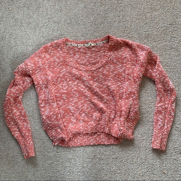Roxy Rochester Knit Cropped Sweater - Picture 8 of 13